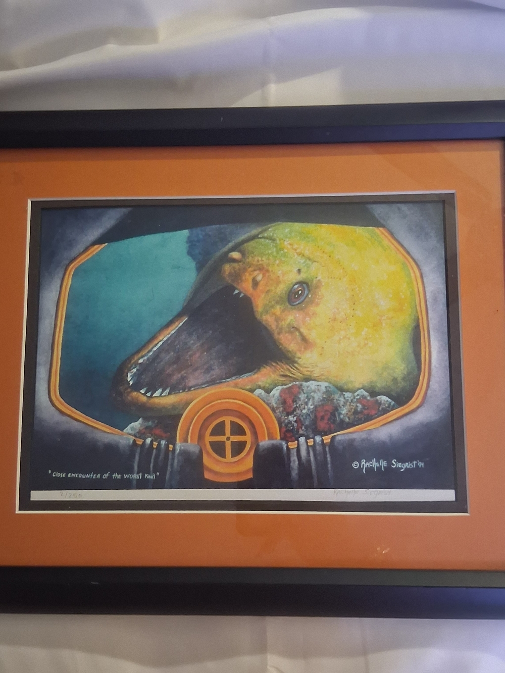 "Close Encounter of the Worst Kind" 1994 Signed Print 2/250